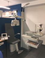 Topcon IS600 refractieunit in nieuwstaat